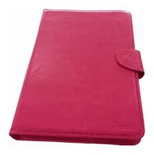 ESTUCHE CUERO TABLET  10" ROSADO