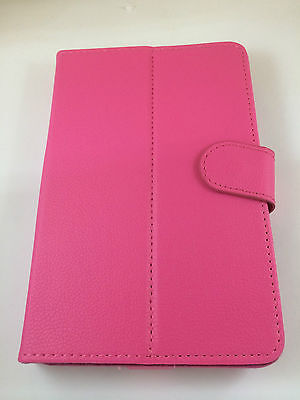 ESTUCHE CUERO PARA TABLET 8" ROSADO
