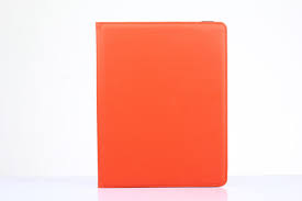 ESTUCHE CUERO TABLET  8" NARANJA