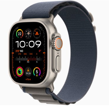 RELOJ APPLE WATCH ULTRA 2 49mm (M) AZUL ALPINE TITANEO