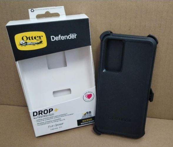 ESTUCHE ACRILICO SAMSUNG GALAXY A54  OTTER DEFENDER NEGRO