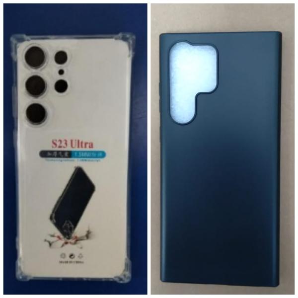 ESTUCHE SAMSUNG GALAXY S23 ULTRA NEGRO/TRANSPARENTE