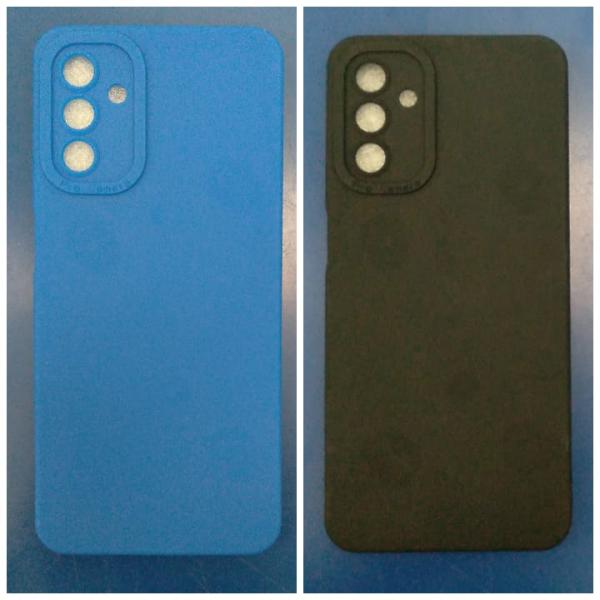 ESTUCHE SILICON LISO  SAMSUNG GALAXY A04s NEGRO/AZUL/TRANSPARENTE