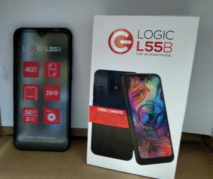 CELULAR LOGIC L55B 4G   32GB/2GB NEGRO