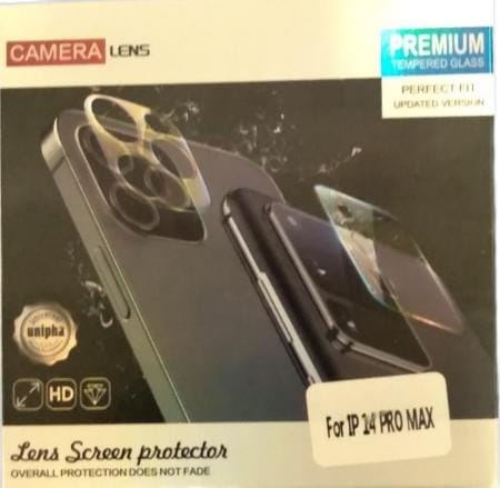 PROTECTOR  TEMPERADO  CAMARA IPHONE 14 PRO MAX TRANSPARENTE