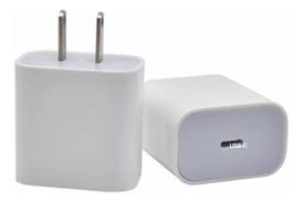CUBO IPHONE  TIPO C 20W ORIGINAL (A2035) EN BOLSITA BLANCO