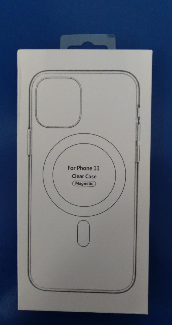 ESTUCHE IPHONE 11 MAGSAFE TRANSPARENTE