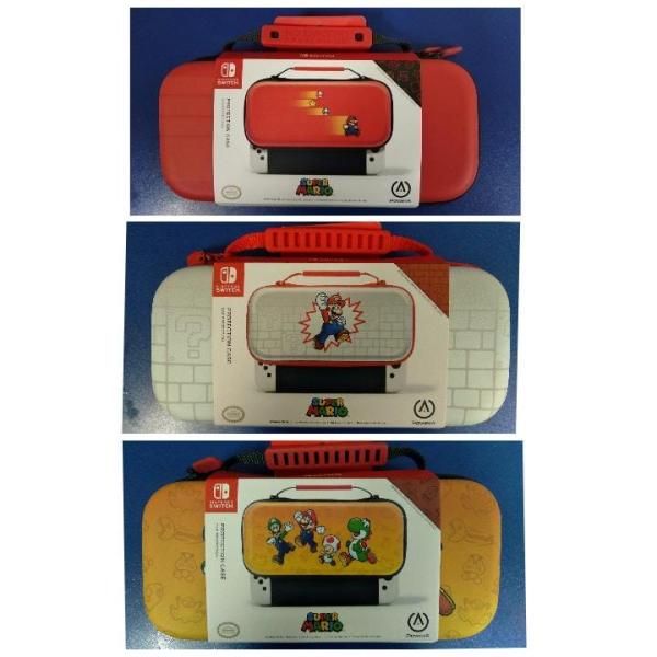 ESTUCHE NINTENDO SWITCH SUPER MARIO ROJO/AMARILLO/BLANCO