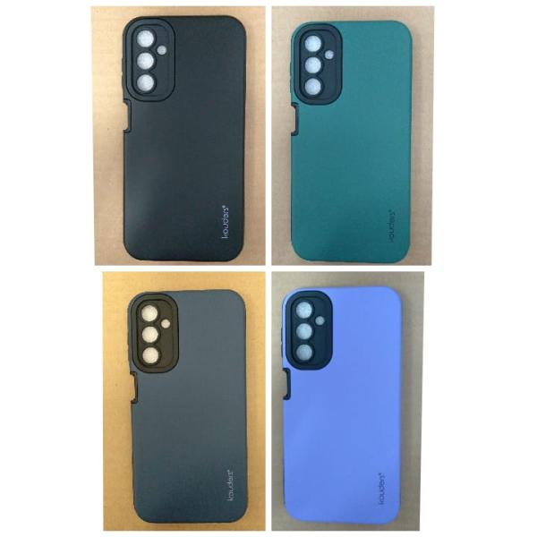 ESTUCHE SILICON DOBLE CON PROTECCION DE CAMARA SAMSUNG GALAX  A24  KOUDERS NEGRO/LILA/AZUL/VERDE