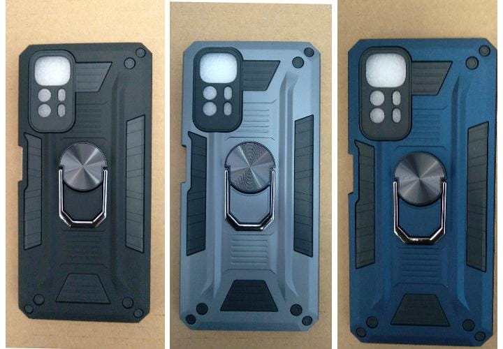 ESTUCHE XIAOMI REDMI  NOTE 12S  CON POPSOKECTS NEGRO/GRIS/AZUL