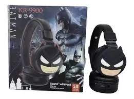 AUDIFONO DIADEMA INALAMBRICO KR-9900 BATMAN