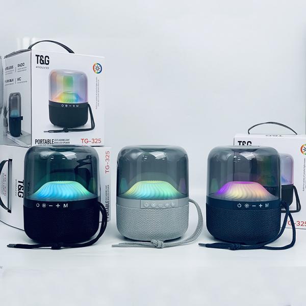 PARLANTE BLUETOOTH TG-325 AZUL/NEGRO/GRIS