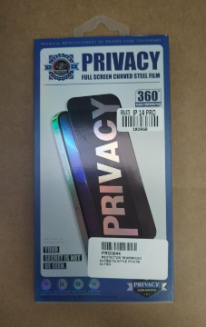 PROTECTOR TEMPERADO ANTIESPIA APPLE IPHONE 14 PRO