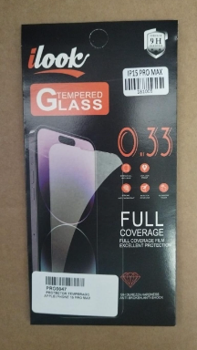 PROTECTOR TEMPERADO APPLE IPHONE 15 PRO MAX