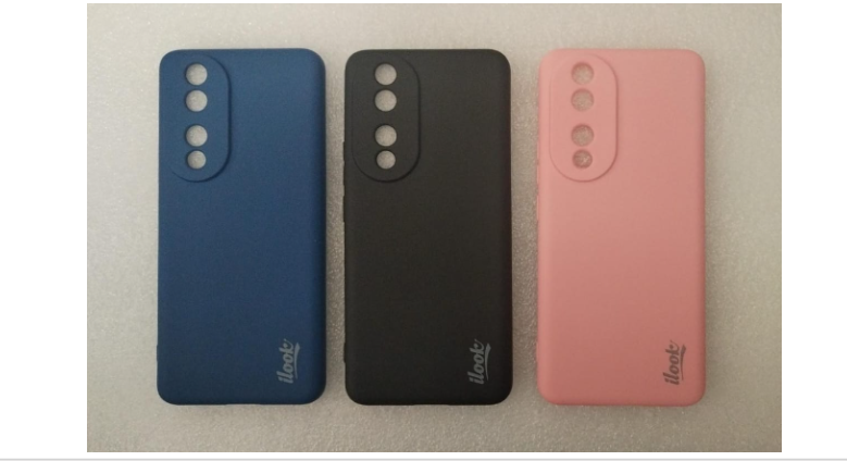 ESTUCHE SILICON HONOR 90 AZUL/NEGRO/ROSADO