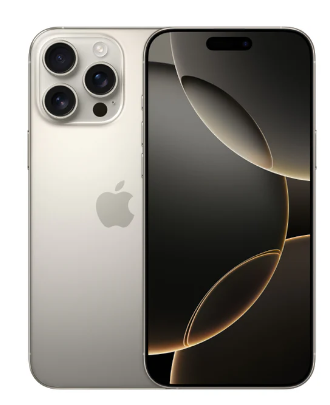 CELULAR APPLE IPHONE 16 PRO MAX 256GB SIMCARD/ESIM NATURAL TITANIO