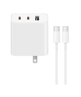 CARGADOR ORIGINAL XIAOMI 67W TIPO C CARGA RAPIDA BLANCO