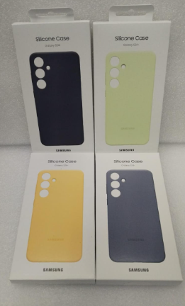 ESTUCHE SILICON SAMSUNG GALAXY S24 PLUS ORIGINAL MORADO /VERDE / NARANJA