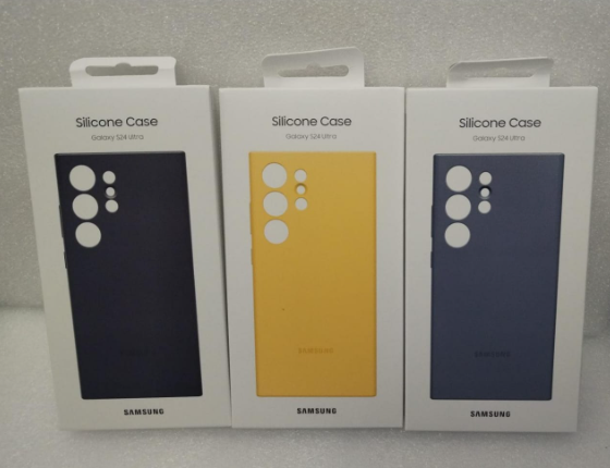 ESTUCHE SILICON SAMSUNG GALAXY S24 ULTRA ORIGINAL PURPURA/AMARILLO/VIOLETA