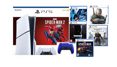 COMBO CONSOLA PS5 SLIM DISCO SPIDER-MAN 1TB+ 1 JUEGO + CONTROL