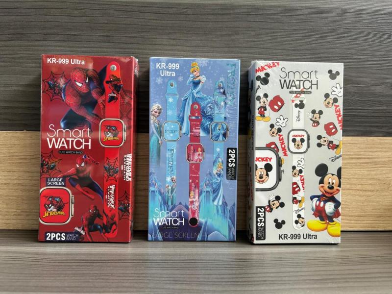 RELOJ INFANTIL KR-999 ULTRA FROZEN/SPIDERMAR/MICKEY