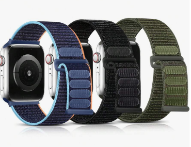 BRAZALETE APPLE WATCH 42-44 / 45-49 NEGRO, AZUL