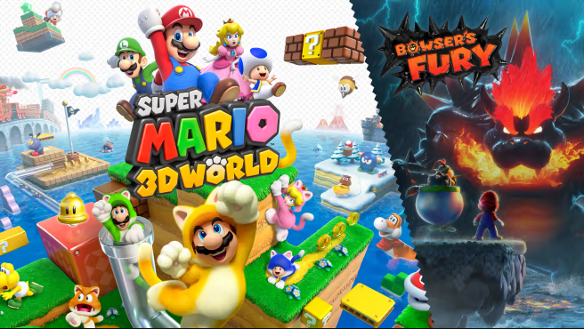 JUEGO NINTENDO SWTCH SUPER MARIO 3D WORLD + BOWSER'S FURY