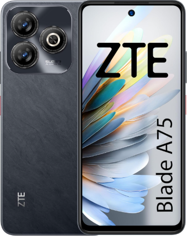 CELULAR ZTE BLADE A75 Z2359 - 256GB/4GB NEGRO